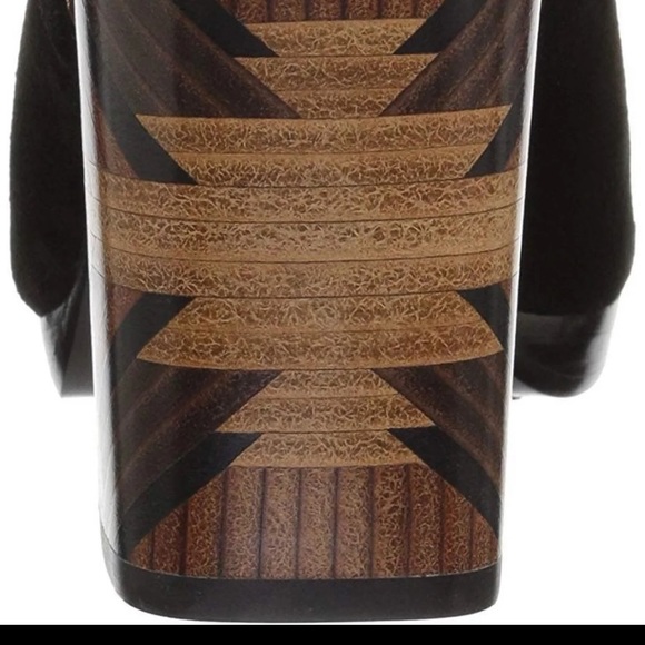 Frye Blake Sedona Black Open Toe Mules - Picture 7 of 8